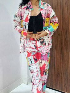 ZARA Colorful Funky Coord Set