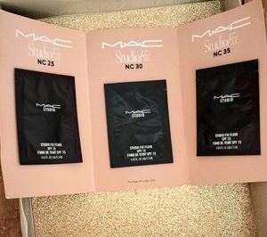 MAC Foundation Samples Pack 3 Shades