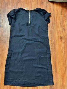 Navy Blue Pocket Mango Dress