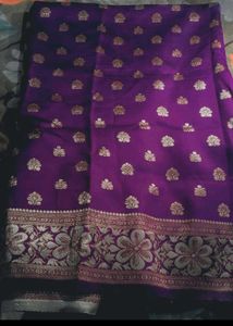 Banarasi Art Silk Saree With Blouse Piece