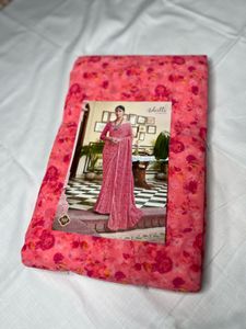 GEORGETTE FLORAL SAREES FOR WOMEN