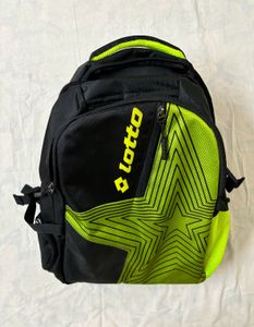 🆕Lotto Black Laptop Backpack