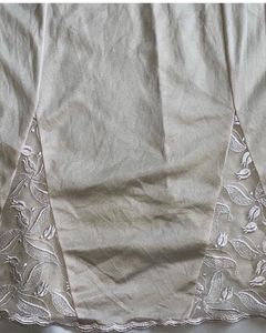 Vintage Satin Slip With Lace Details