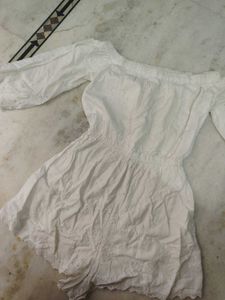 Zara White Skirt