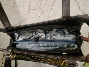 Handbag With Sling Belt
