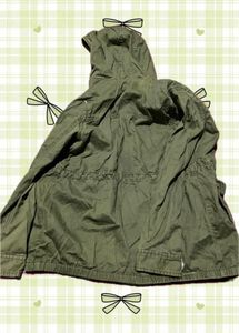 Olive Green Hooded Jacket