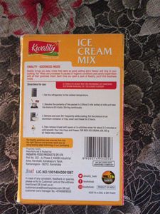Kwality Ice Cream Mix - Butterscotch