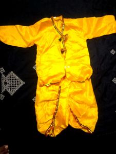 Krishna Dress - Yellow