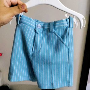 Baby Boy&#39;s Blue Vest Outfit