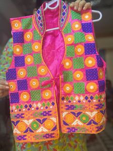 Embroidered Ethnic Jacket- Koti For Navratri