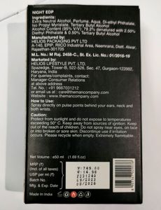 The Man Company NIGHT EDP 🖤