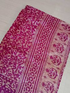 Pink Batik Print Fabric