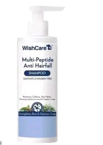 WishCare Multi Peptide Anti Hairfall Shampoo Rice