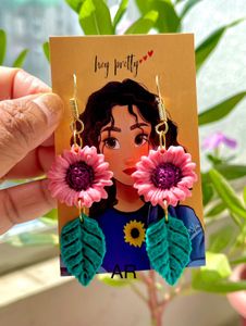 Floral Leafy Earring