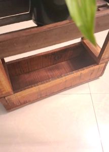 Storage Box With Plant Holder