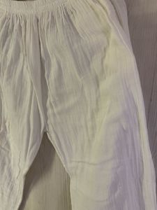 White Linen Co-ord Set