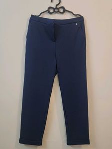 New Navy Blue Van Heausen Formal Trousers