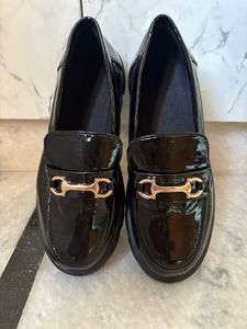 Truffle Collection Black Loafers