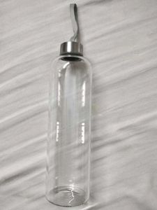 Borosil Smile Clear Glass Water Bottle