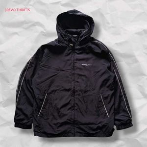 Black Hooded Jacket