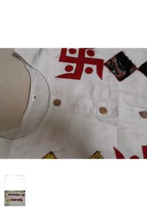 patch work Ethnic Kurta
