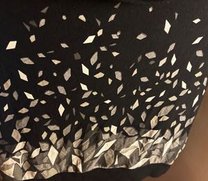 Stylish Black &amp; White Skirt