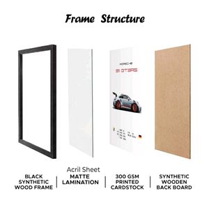 Set Of 3 Split Premium Car Frame