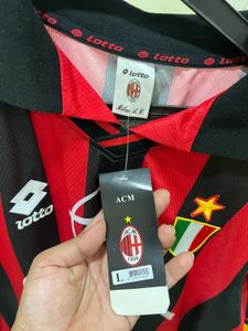 Maldini 1996 AC Milan retro football classy Jersey