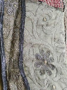 Allover Work Saree