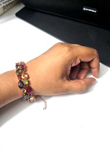Colorful Gemstone Bracelet