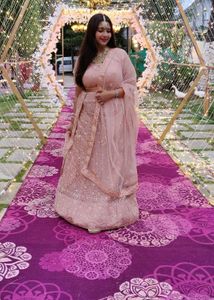Peach Pretty Lehenga Choli