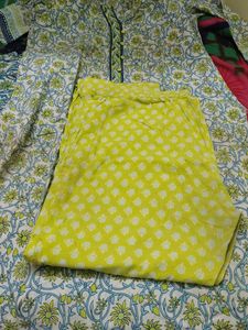 used Floral Print Kurta Set