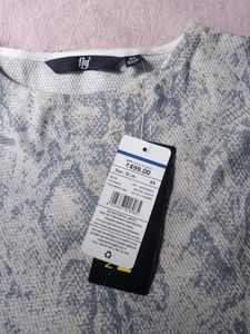 Snakeskin Print Top