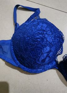 LA SENZA Royal Blue Sensual Pushup Bra