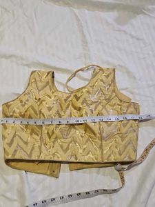 Elegant Golden Blouse