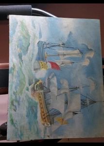 Vintage Ship Artwork