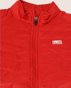 Soft-Shell Zip Front Puffer Jacket