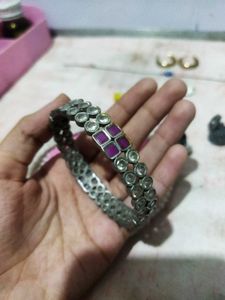 Stylish Silver Bangle