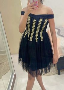 Designer Partywear Off Shoulder Dress(not Used)
