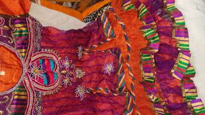 Functional Dress With Pant And Dupatta