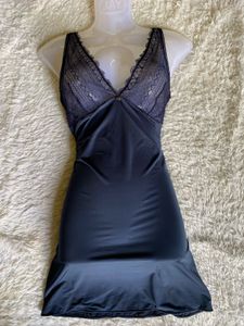 Wonderbra Lace Detail Slip Dress