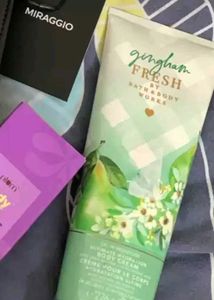 Bath &amp; Body Works Gingham Fresh Bod
