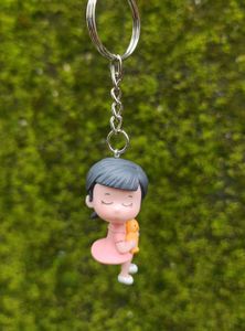 Cute Girl Keychain (Small Size)