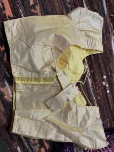 Elegant Gold Blouse