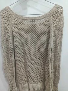 Crochet Knit Top
