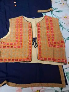 Kurti Set With Jacket