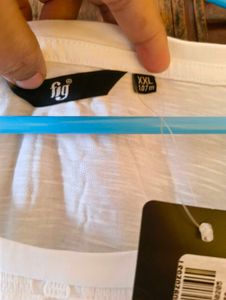 White Top with Lace Detail