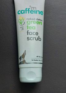 mcaffeine green tea face scrub