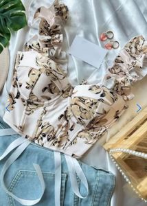 Cute Top With Mini Skirt