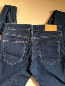 Dark Blue Denim Jeans